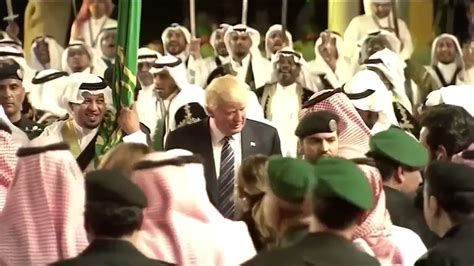 President Trump Dancing In Saudi Arabia Youtube