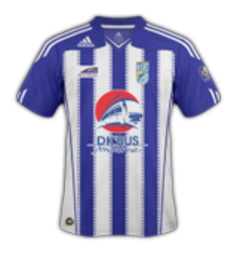 USL Dunkerque 2010 11 Home Kit