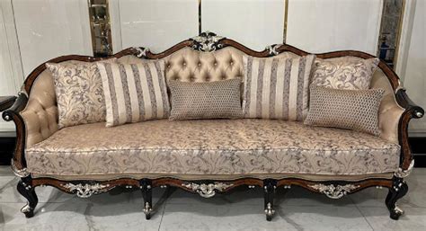 Casa Padrino Luxus Barock Wohnzimmer Sofa Gold Braun Schwarz