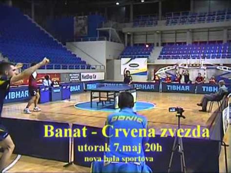 Najava Stoni Tenis Polufinale Plej Ofa Banat Crvena Zvezda Youtube