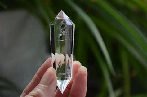 Natural Clear Crystal Quartz Crystal Sphatik Sided Point Wand