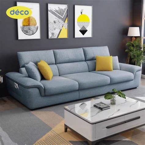 Sofa Ruang Tamu Leter L Seater Desain Modern Lazada Indonesia