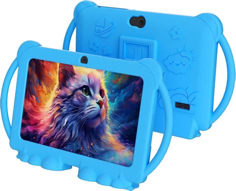 Tablet Infantil Para Meninas - NOVOJOY Tablet infantil de 7 polegadas para crianças, Android e ...