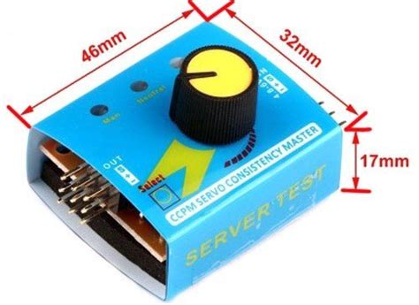 Ccpm Servo Tester Pinout Modes Features How To Test Servo Motors