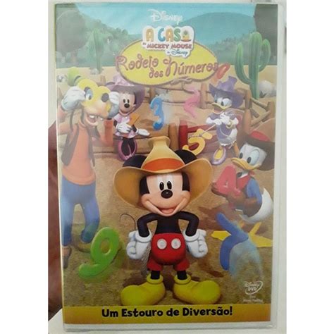 Dvd A Casa Do Mickey Mouse Rodeio Dos N Meros Shopee Brasil