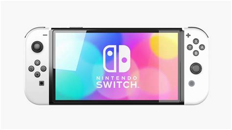 Nintendo Switch OLED Set 3D Model CGTrader