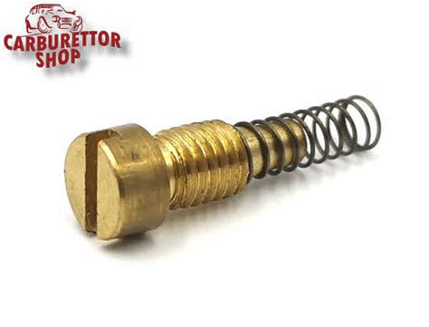 CCR0173 Float Securing Screw And Spring For Solex 40 PII Carburetors