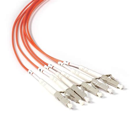 Preterminated Fiber Optic Cable Armored 6f Multimode Om1 Lc