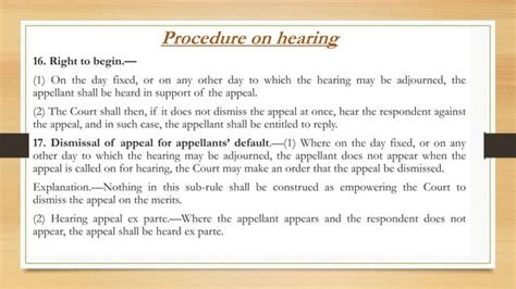 First Appeal Practice Procedure And Powers Of Appellate Court Ppt Pptx