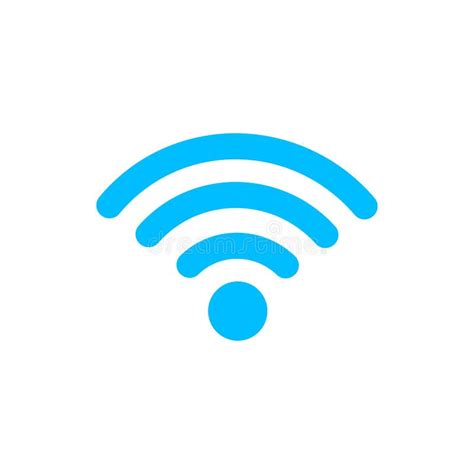 Icono De Wifi Libre Aislado En Fondo Blanco Concepto De Conexi N A