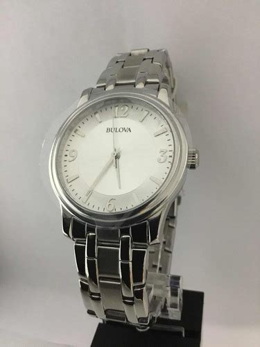 Reloj Bulova 96a000 Quartz Hombre Acero Watchsalas Full Meses Sin