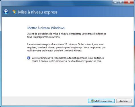 Effectuer Une Mise Niveau Express De Windows Protuts Net