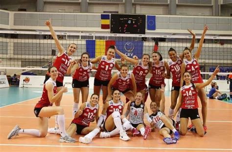 Cupa Cev F Volei Alba Blaj I Tiin A Bac U Victorii N Primul Tur