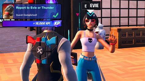 Report To Evie Or Thunder Fortnite Syndicate Quest YouTube