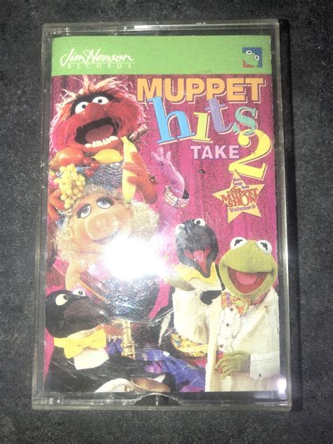 The Muppets Hits Take 2 Cassette Tape Og 1994 Rock Pop Rare Ebay