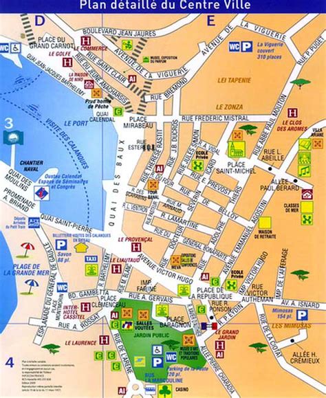 Ville De Cassis ≡ Voyage Carte Plan