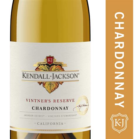 Kendall Jackson Vintners Reserve Chardonnay White Wine 750ml