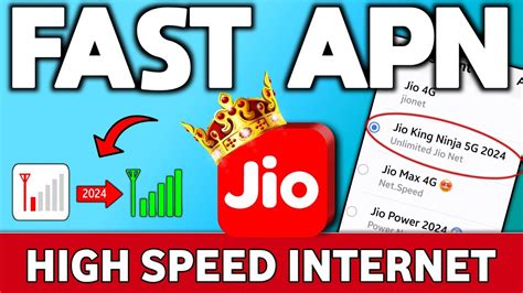 Jio APN Settings 2024 Jio Network Problem Solution Jio Net Slow