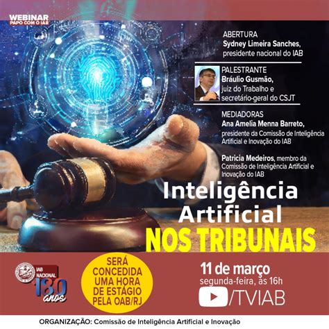 Instituto Dos Advogados Promover Debate Sobre O Uso Da Intelig Ncia