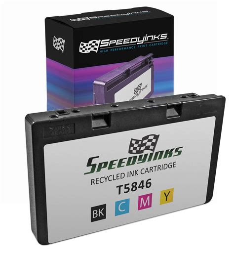 Speedy Inks Remanufactured Ink Cartridge Replacement For Epson T5846 Photo Color