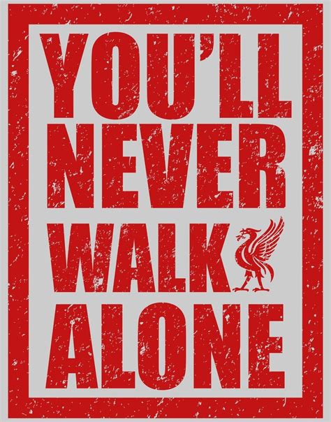 You Never Walk Alone Liverpool Virginia Cameron