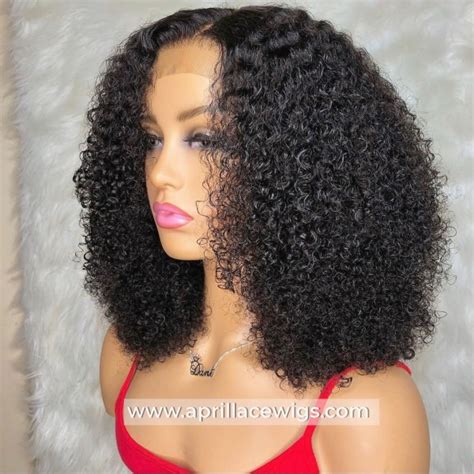 Burmese Kinky Curly X Hd Lace Closure Wig Virgin Human Hair