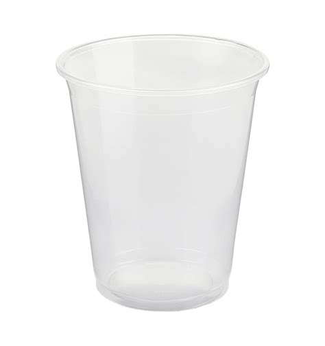 Vaso de Plástico PP Reutilizable Transparente 450ml Ø9 4cm 50 Uds