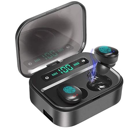 True Wireless Earbuds With Charging Case