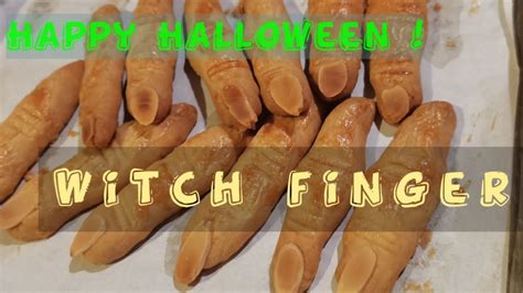 Halloween Witch Finger │ 万圣节特辑 巫婆手指饼干 拌点甜 Honeyed Youtube