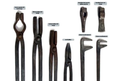 Blacksmithing Tools | Blacksmithing, Blacksmith tools, Metal working