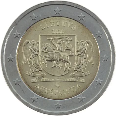 Lithuania Euro Coin Lithuanian Ethnographic Regions Auk Taitija