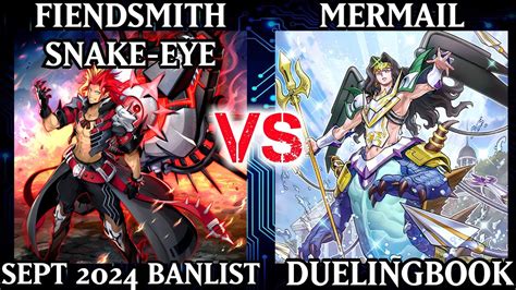 Fiendsmith Snake Eye Vs Mermail High Rated Dueling Book Youtube