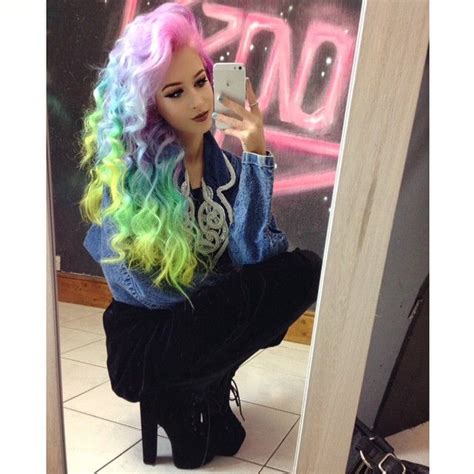 Lovelydyedlocks Neon Hair Cool Hair Color Scene Hair