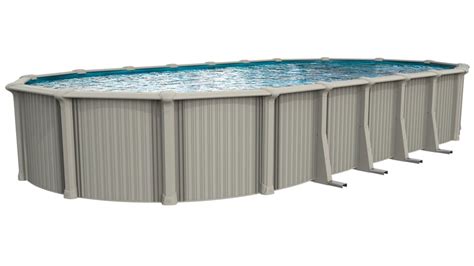 15' x 30' Oval 54" Deep Ultimate Above Ground/Semi-Inground Pool Kit