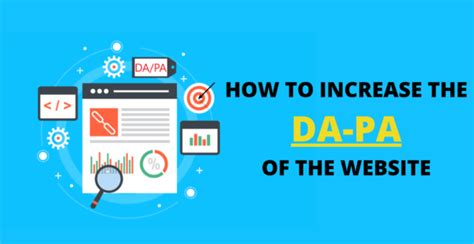 How To Increase Website Domain Authority Steps To Increase Da And Pa