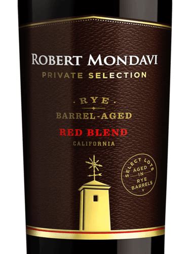 Vint By Robert Mondavi Private Selection Rye Barrels Red Blend Vivino