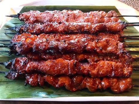 Pork Inasal Filipino Pork Barbecue On A Stick Bbq Recipes Barbecue