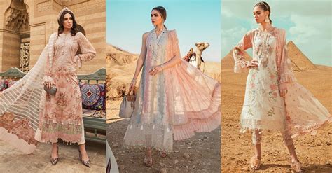 Maria B Lawn Collection Best Pakistani Designer Summer Dresses