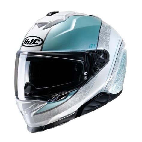 Kask Hjc I Sera White Blue M Sklep Internetowy Motoland