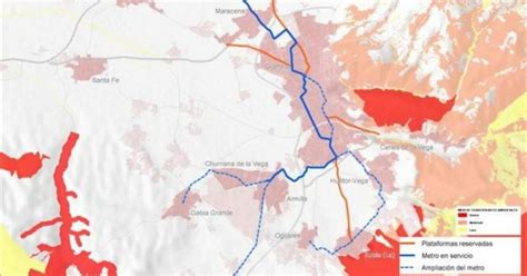 La Junta Esboza C Mo Ser A La Futura Ampliaci N Del Metro De Granada