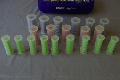 Conair Easy Start Electric Hair Rollers Pageant Hot Curlers Model HS C