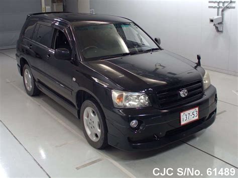 Toyota Kluger Black For Sale Stock No Japanese Used