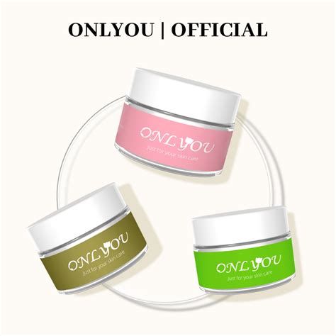 Jual ONLYOU 3PCS CREAM PAKTE Whitening Moisturizer Cream 30G Instant