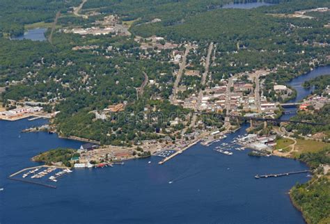 Parry Sound Aerial Stock Photo Image Of Aerial Area