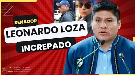 Mujer Confronta Al Senador Leonardo Loza Sobre Bloqueos En Bolivia