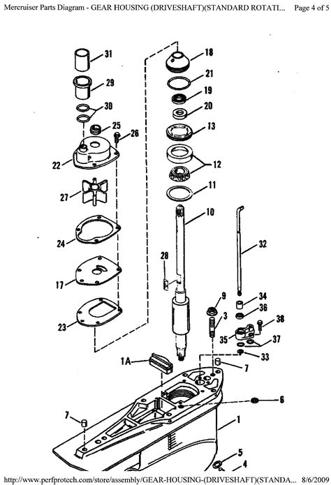 Bravo One Outdrive Diagram