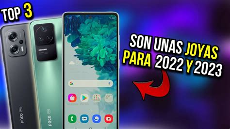 3 Mejores Smartphones Gama Alta Muy Baratos Para El 2022 Y 2023 😱 Youtube