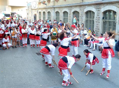 Festa Major Del Raval Diada Bastonera Ciutat Vella Bcn Flickr