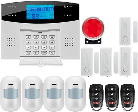 Sicherheits DIY Alarmsystem Wireless WiFi GSM Home Security Alarm