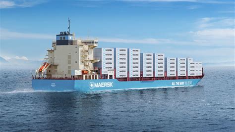 Maersk Unveils Pioneering First Methanol Fueled Container Feeder